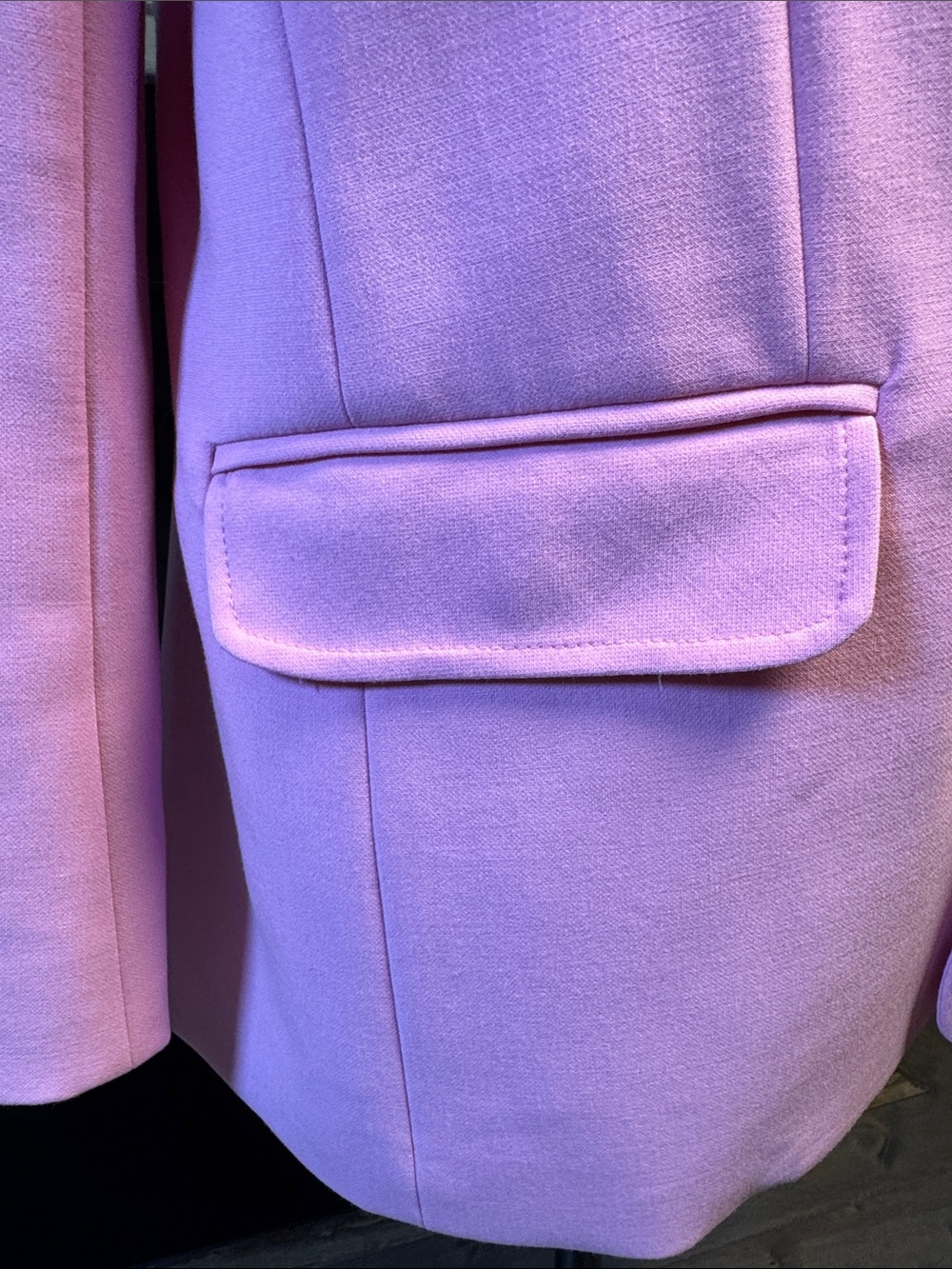 Trina Turk Pink Single-Button Blazer with shorts 12 jacket 10 shorts - Picture 5 of 7